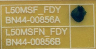 KIT DE TARJETAS PARA TV SAMSUNG / MAIN BN94-08383J / BN41-02346B / BN97-09385J / BN9408383J / FUENTE BN4400856A / L50MSF_FDY / BN44-00856A / T-CON BN96-30065A / 30065A / PANEL CY-JJ050BGNV1H / DISPLAY V500HJ3-PE1 REV.C1 / MODELO HG50ND470SFXZA JY01 - Imagen 5